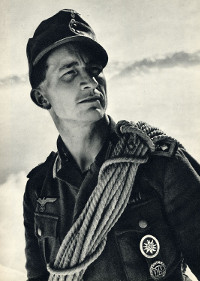 Propaganda portrait of a German Gebirgsjager