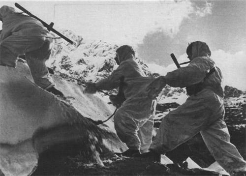 Red Army soldiers in the Caucasus in 1942