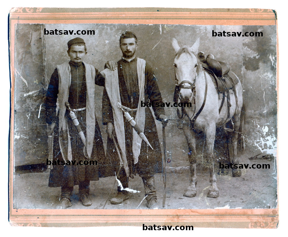 photographs of bats tsova-tush people from tusheti in Georgia