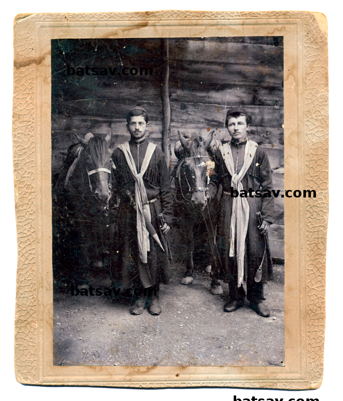 photographs of bats tsova-tush people from tusheti in Georgia