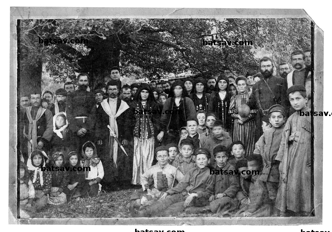 photographs of bats tsova-tush people from tusheti in Georgia